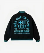 Nike FC Barcelona x Golf Wang Letterman Jacket