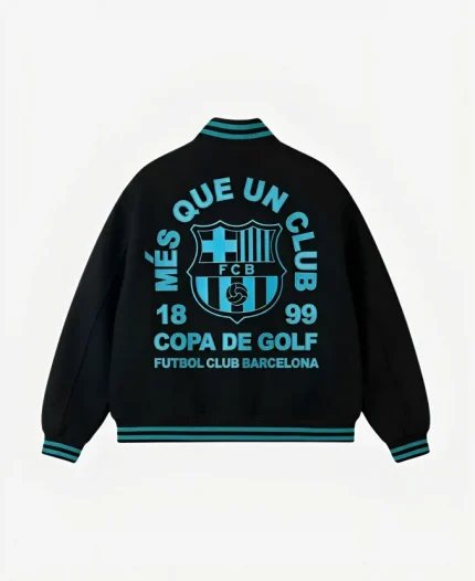 Nike FC Barcelona x Golf Wang Letterman Jacket