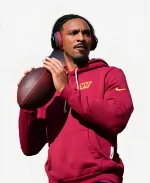 Nike Jayden Daniels Commanders Sideline Club Hoodie