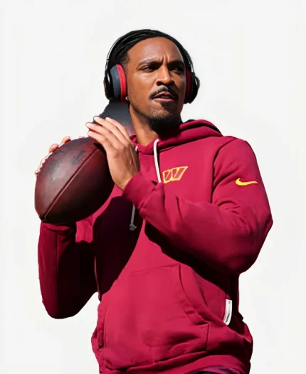 Nike Jayden Daniels Commanders Sideline Club Hoodie