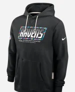 Nike Jesse Minter Ravens 2026 Crucial Catch Hoodie