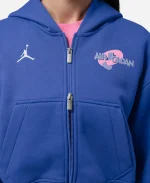 Nike Jordan x Brooklyn Space Jam 2026 Full-Zip Cropped Hoodie