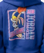 Nike Jordan x Brooklyn Space Jam 2026 Blue Full-Zip Cropped Hoodie