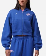 Nike Jordan x Brooklyn Space Jam Cropped Hoodie