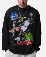 Nike Jordan x Flight Space Jam Vault 1996 Crew-Neck T-Shirt