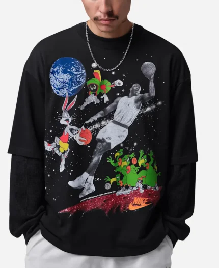 Nike Jordan x Flight Space Jam Vault 1996 Crew-Neck T-Shirt