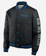 Nike Lions Rivalries Full-Snap Varsity Jacket