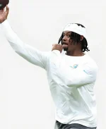 Unisex Nike Miami Dolphins 2026 Quarterback Long Sleeve T-Shirt