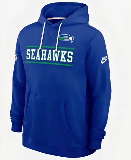 Nike Mike Macdonald Seattle Seahawks 2026 Royal Blue Sideline Alt Hoodie