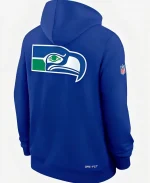Nike Mike Macdonald Seattle Seahawks 2026 Royal Blue Hoodie