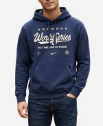 Nike Milwaukee Brewers 2026 World Series Authentic Collection Navy Blue Hoodie