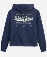 Nike Milwaukee Brewers 2026 World Series Authentic Navy Blue Hoodie