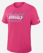 Nike Minnesota Vikings 2026 Jauan Jennings Crucial Catch Tri-Blend T-Shirt
