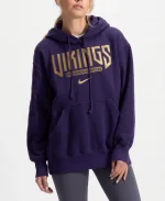 Nike Minnesota Vikings Oversized Hoodie - Image 3