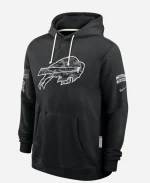 Nike NFL Buffalo Bills Salute to Service Sideline Dri-FIT Black Hoodie