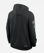 Nike NFL Buffalo Bills 2026 Salute to Service Sideline Dri-FIT Black Hoodie
