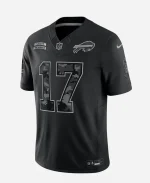 Nike NFL Team Buffalo Bills 2026 Josh Allen Salute to Service Dri-FIT Black Jersey