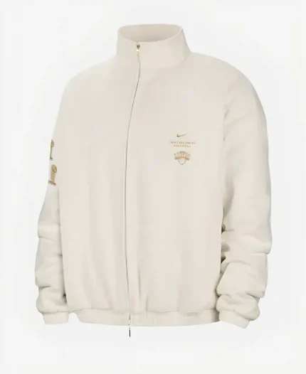 Nike NY Knicks Champions Cream Jacket