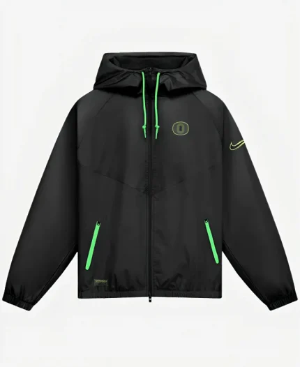 Nike Oregon Ducks 2026 Dante Moore Black  Windrunner Jacket