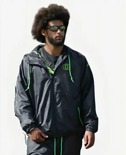 Nike Oregon Ducks 2026 Dante Moore Black  Windrunner Jacket