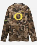 Nike Oregon Ducks 2026 Military Appreciation Hooded T-Shirt
