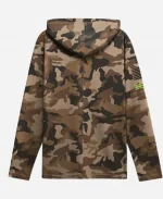 Nike Oregon Ducks 2026 Military Appreciation Sideline Long Sleeve Camo Hooded  T-Shirt