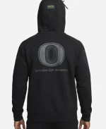 Nike Oregon Ducks 2026 Origin of Speed Collection Air Black Fleece Hoodie