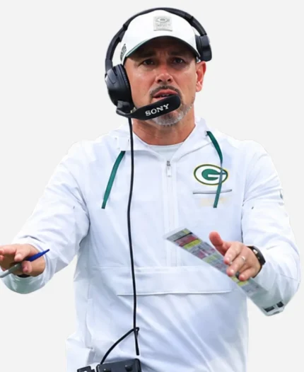 Nike Packers 2026 Matt LaFleur Sideline Anorak Jacket
