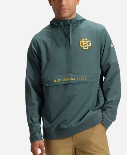 Nike Packers Rivalries 2026 Sideline Anorak Hooded Jacket