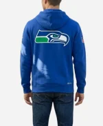Nike Seattle Seahawks Cooper Kupp 2026 Blue Sideline Alt Hoodie