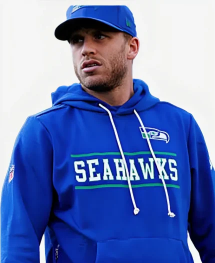 Seattle Seahawks Cooper Kupp 2026 Blue Hoodie