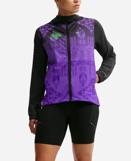 Nike Swift Repel Packable Running Purple Track Jacket