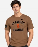 Nike Syracuse Orange 2026 Military Appreciation Brown T-Shirt