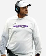 Nike Sonny Dykes TCU Horned Frogs Hooded T-Shirt