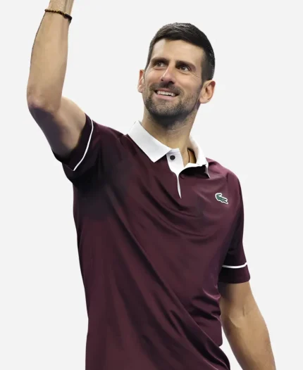 Novak Djokovic Lacoste China Open 2026 Polo T-Shirt