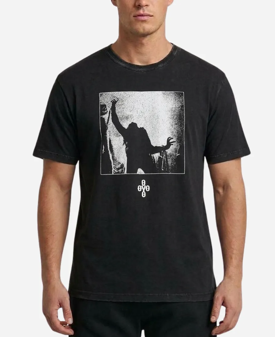 OVO Halloween Gang 26 The Exorcist Theatrical Trailer Black Sand T-Shirt OVO Halloween Gang 26 The Exorcist Theatrical Sand T-Shirt