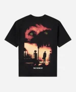 October's Very Own Halloween Gang 26 The Exorcist Poster Black Sand T-Shirt