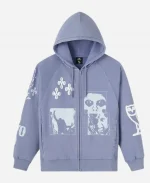 OVO The Exorcist Test Printed Full-Zip Hoodie