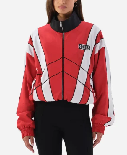 Unisex Off Season San Francisco 49ers 2026 Windbreaker Scarlet Red Full-Zip Jacket