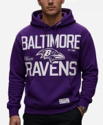 Unisex Off Season Baltimore Ravens 2026 Purple Oversized Hoodie