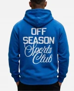 Unisex Off Season Detroit Lions 2026 Blue Oversized Hoodie