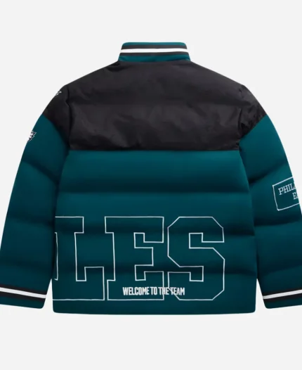 Unisex Off Season Philadelphia Eagles 2026 Team Midnight Green Puffer Jacket