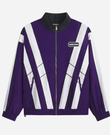 Unisex Off Season Baltimore Ravens 2026 Windbreaker Purple Full-Zip Jacket