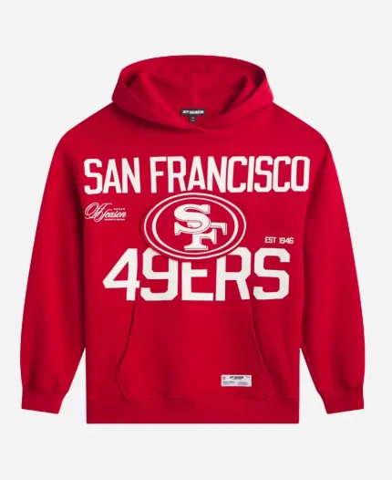 Off Season San Francisco Red Hoodie