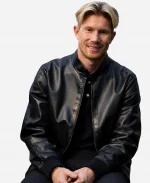PFW Kevin De Bruyne Leather Jacket