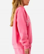 Parke x Pink Aid Pink Varsity Mockneck Sweatshirt