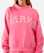 Parke x Pink Aid Varsity Mockneck Sweatshirt
