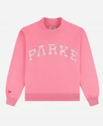 Parke x Pink Aid Breast Cancer Awareness 2026 Pink Varsity Mockneck Sweatshirt