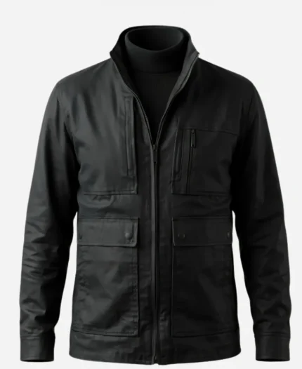Paul Ben-Victor Tv Series Lanterns S01 Antaan Black Leather Jacket