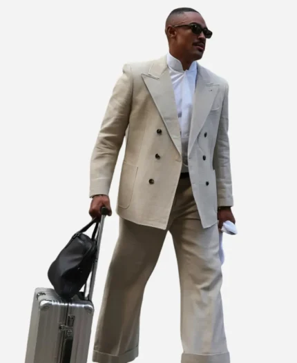 Philadelphia Eagles 2026 Quarterback Jalen Hurts Double-Breasted Suit